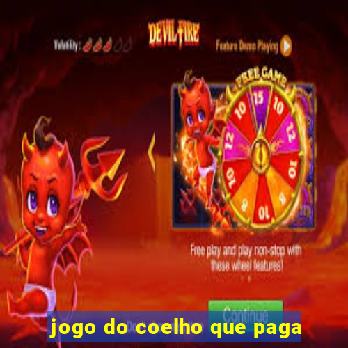 jogo do coelho que paga